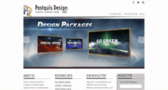 Desktop Screenshot of postquisdesign.com