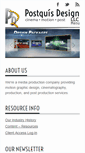 Mobile Screenshot of postquisdesign.com
