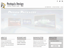 Tablet Screenshot of postquisdesign.com